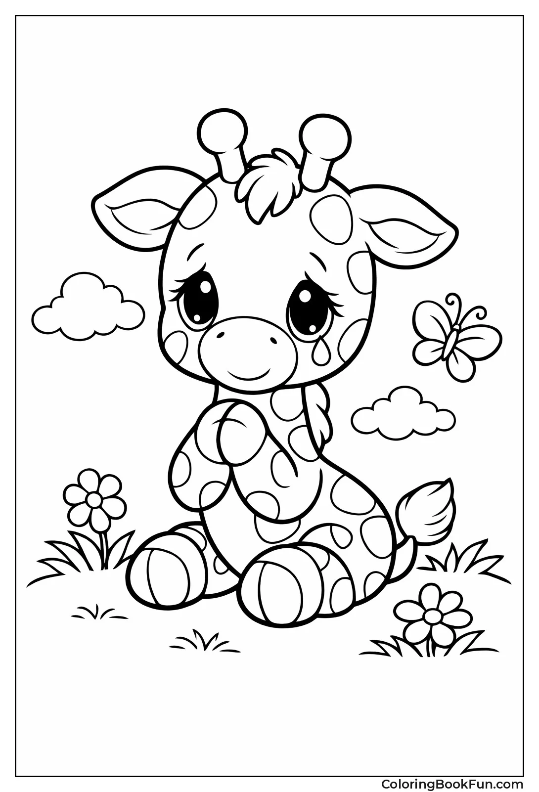 Precious Moments Giraffe with Tears