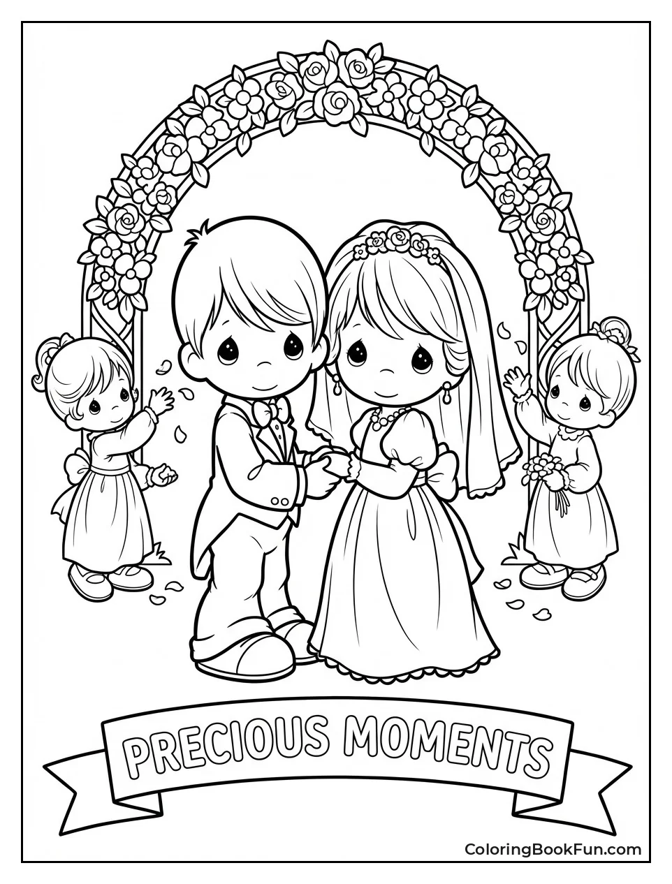 Kids Celebrate Wedding Vows