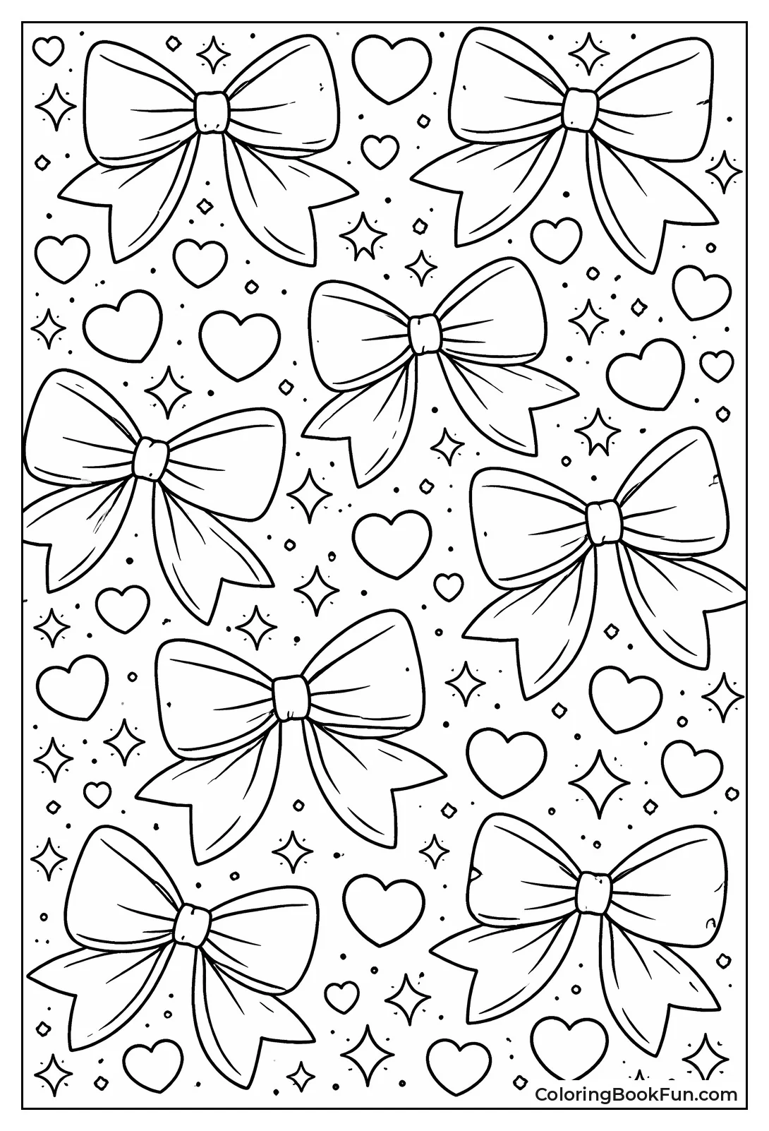 Repeating Bow Pattern