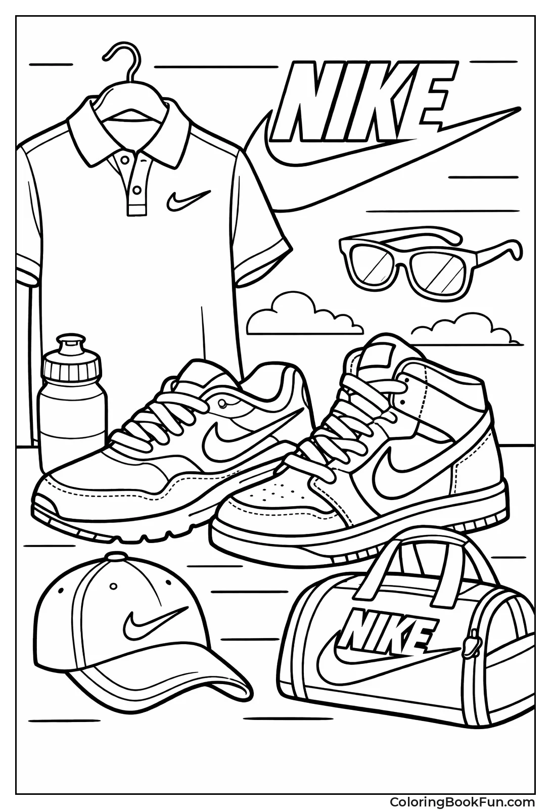 Preppy Nike Outfit Set