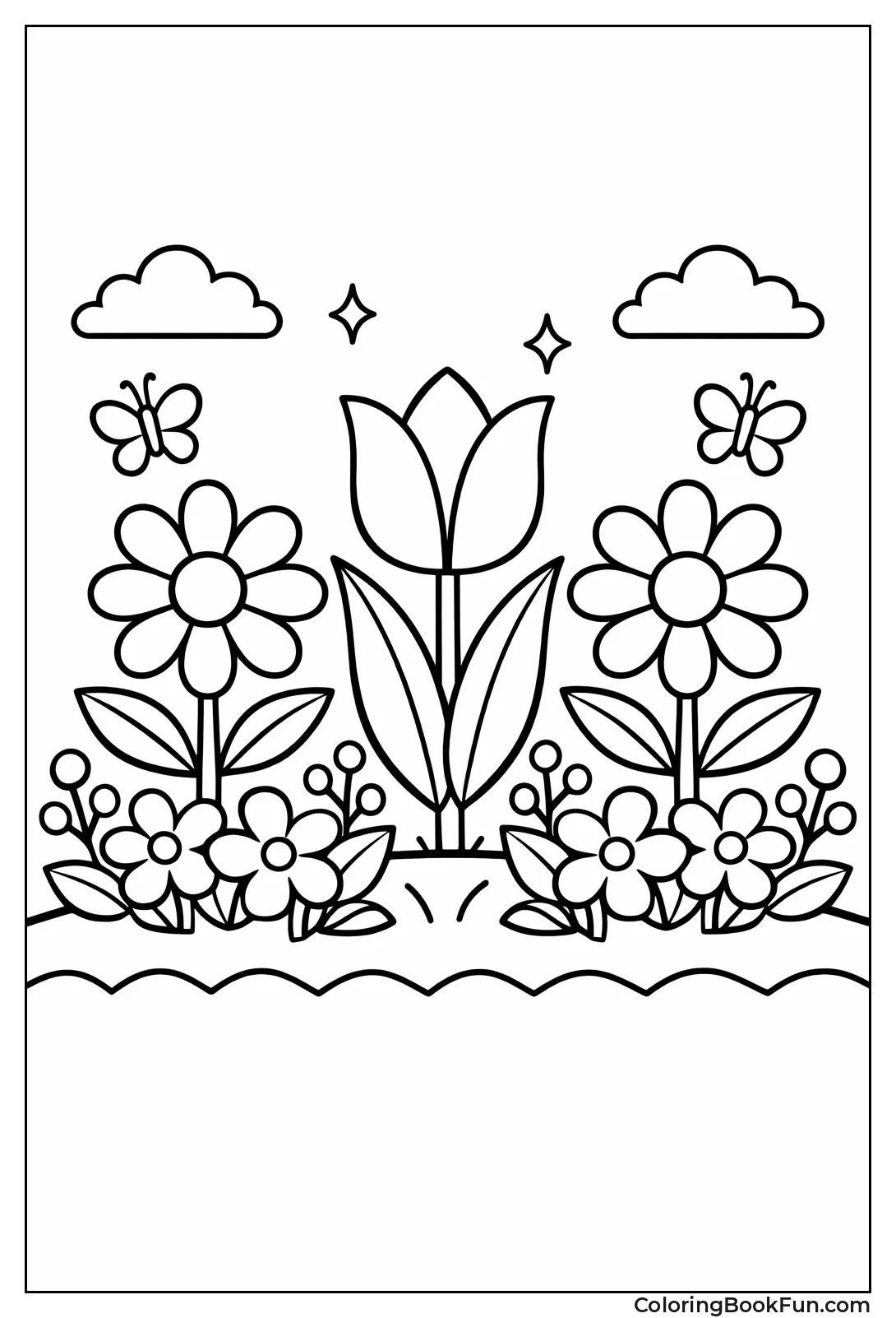 Preppy Elegant Flower Designs