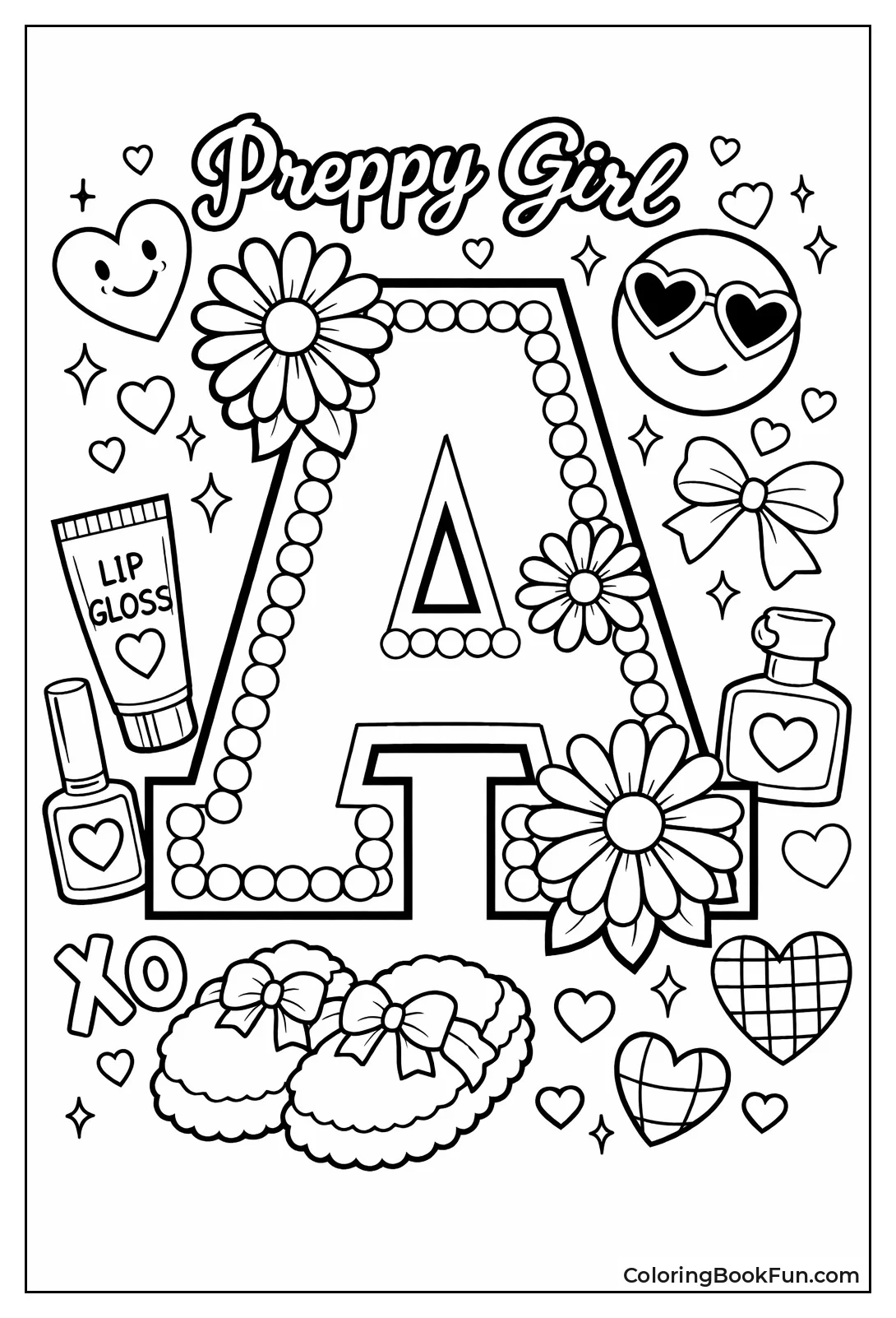 Pearl Varsity Letter