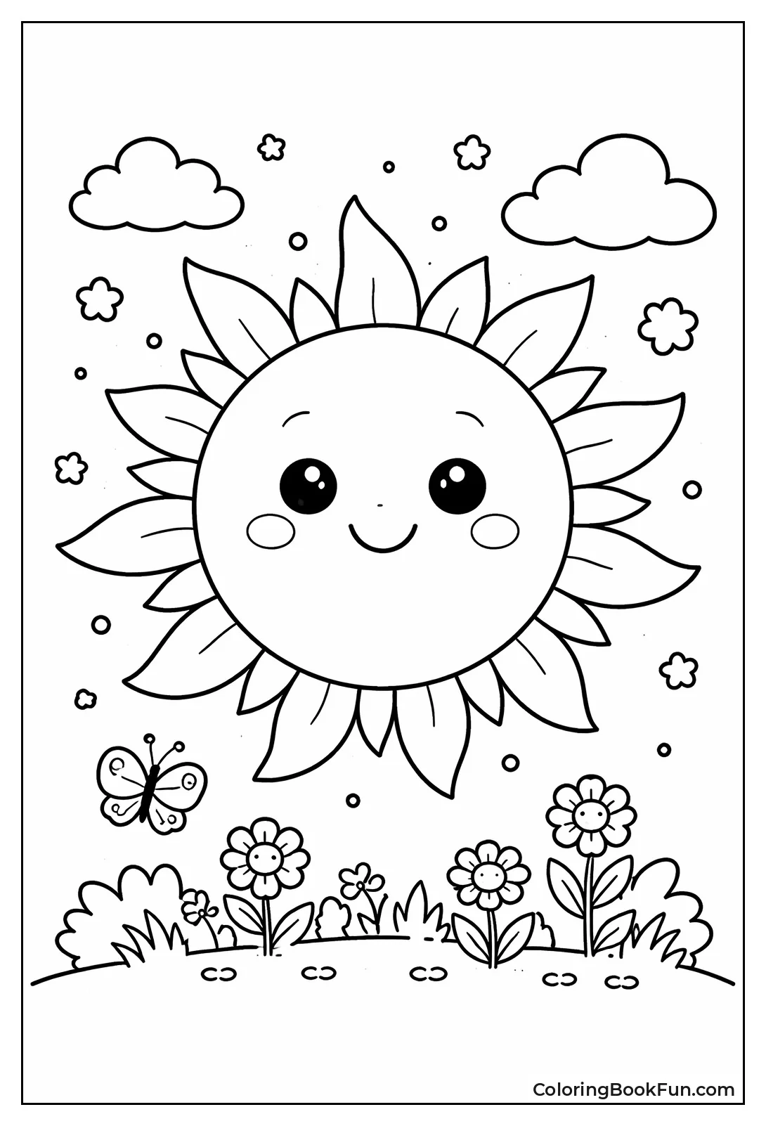 Big Preschool Happy Sun