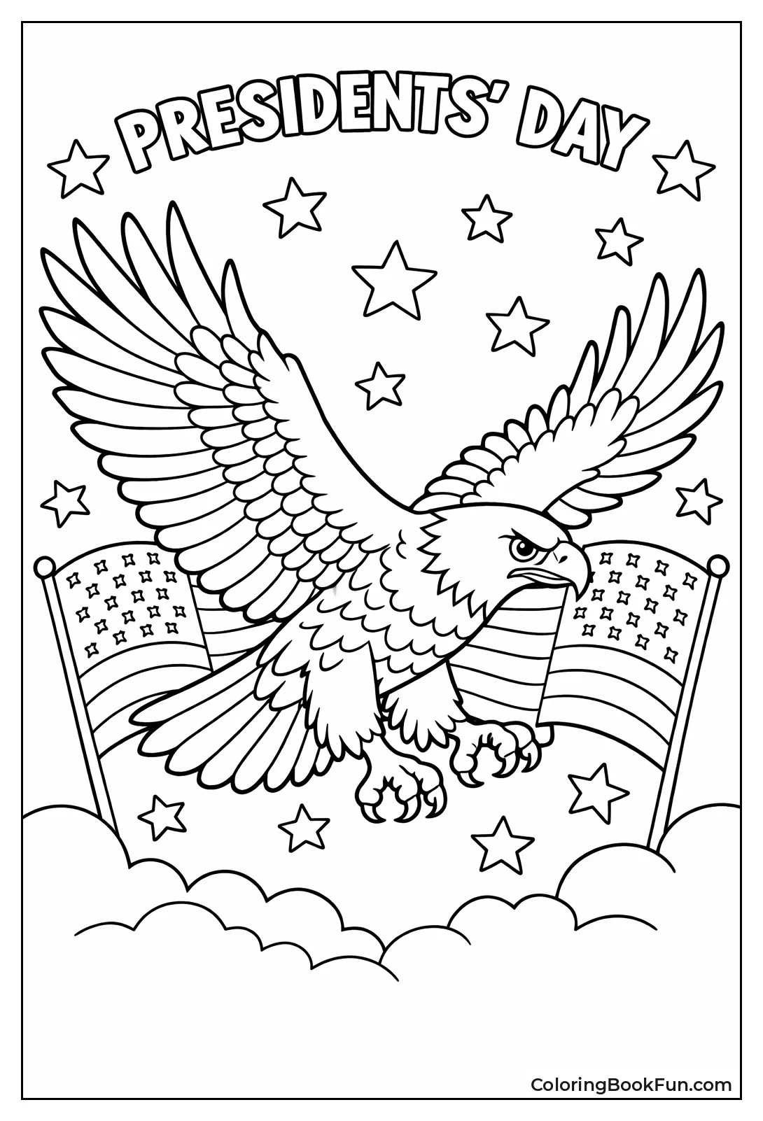 Bald Eagle Soaring High