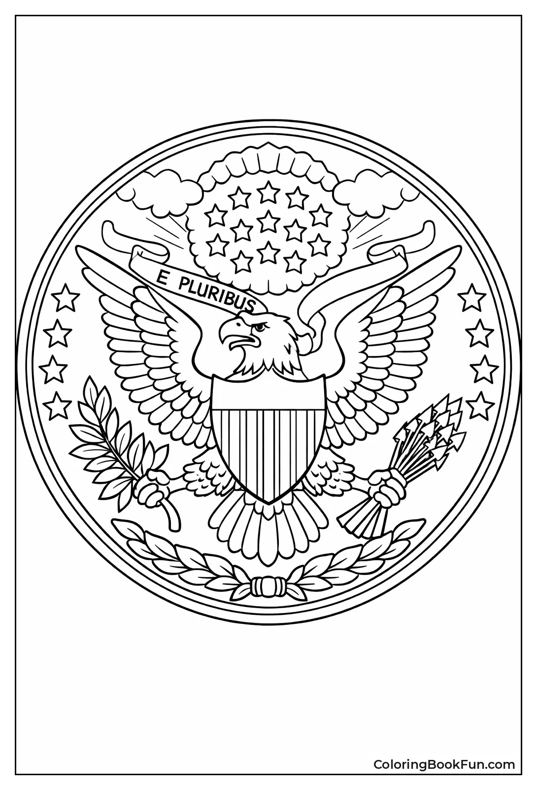 Presidential Seal Eagle Shield