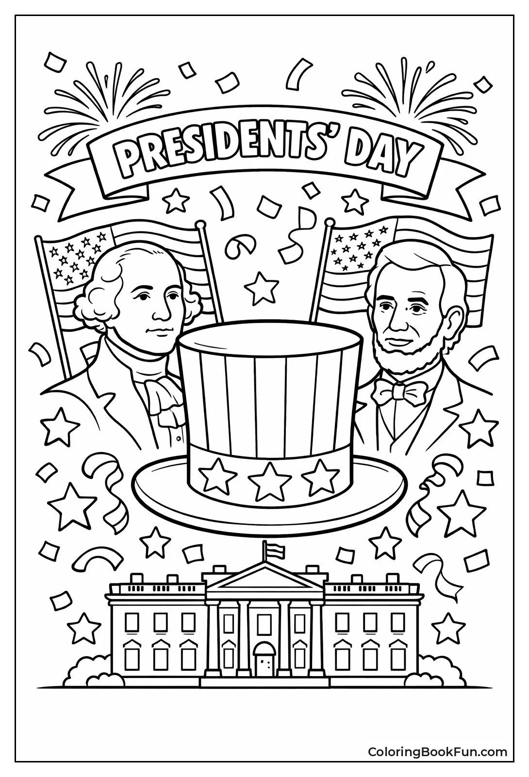 Uncle Sam Striped Hat