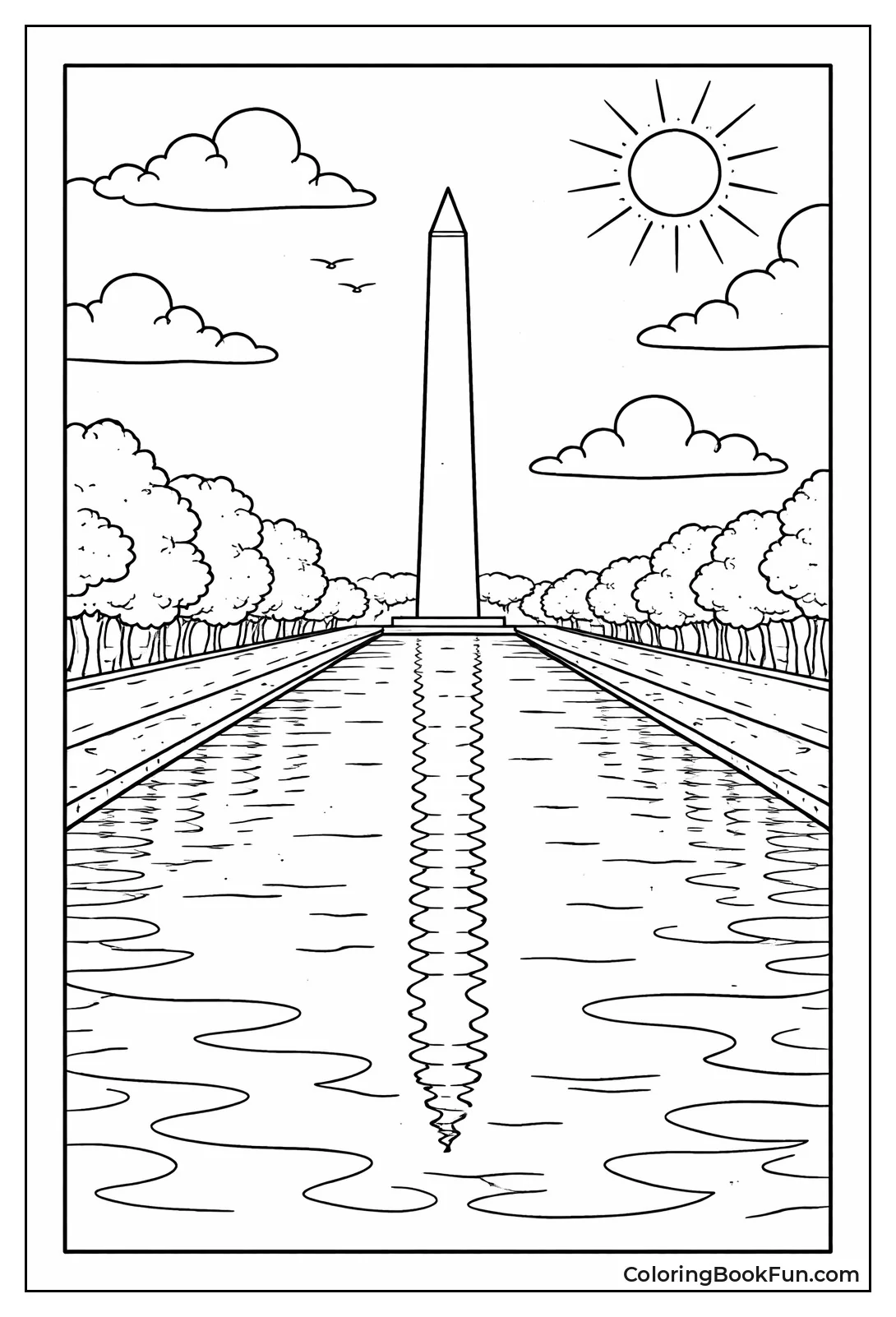 Washington Monument Reflecting Pool