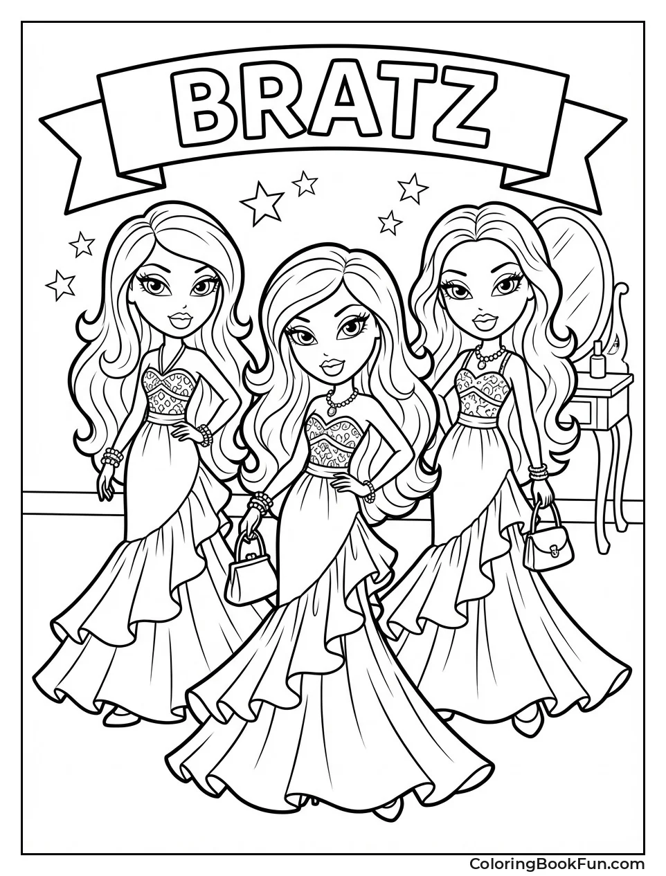 Elegant Bratz in Dresses