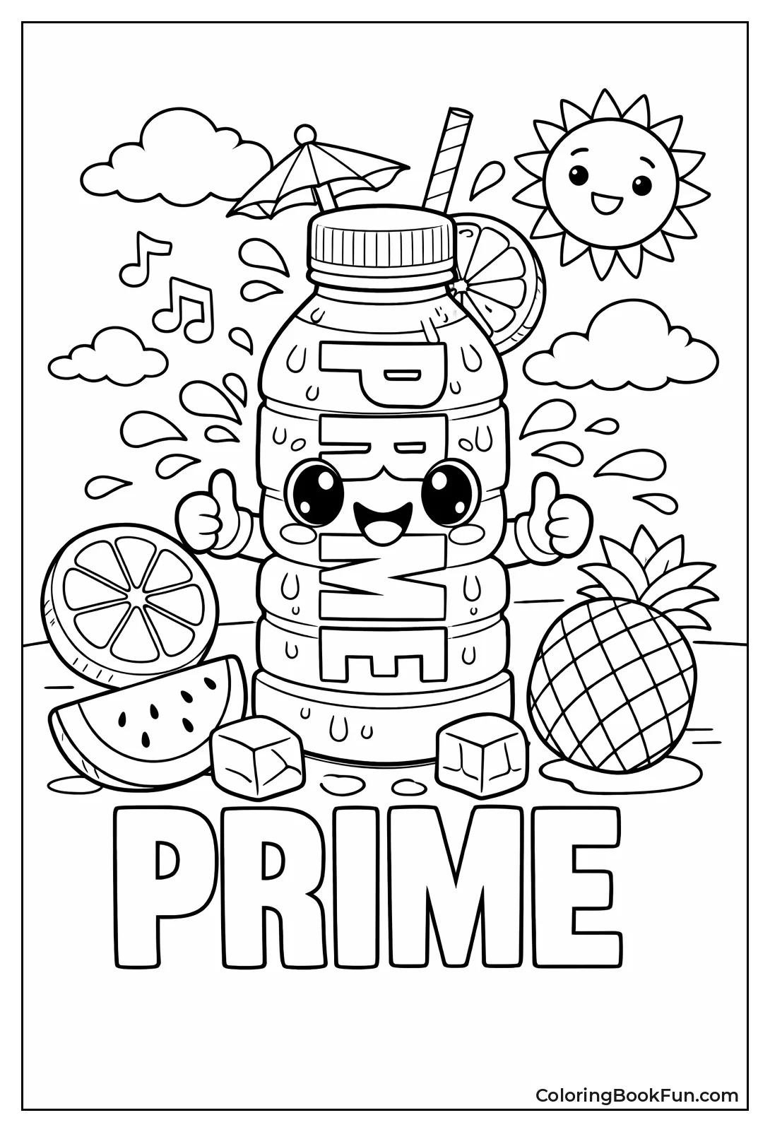 Adorable Prime Hydration Can