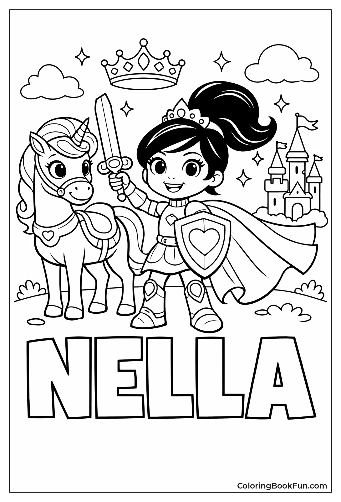 Nella Princess Knight Rides