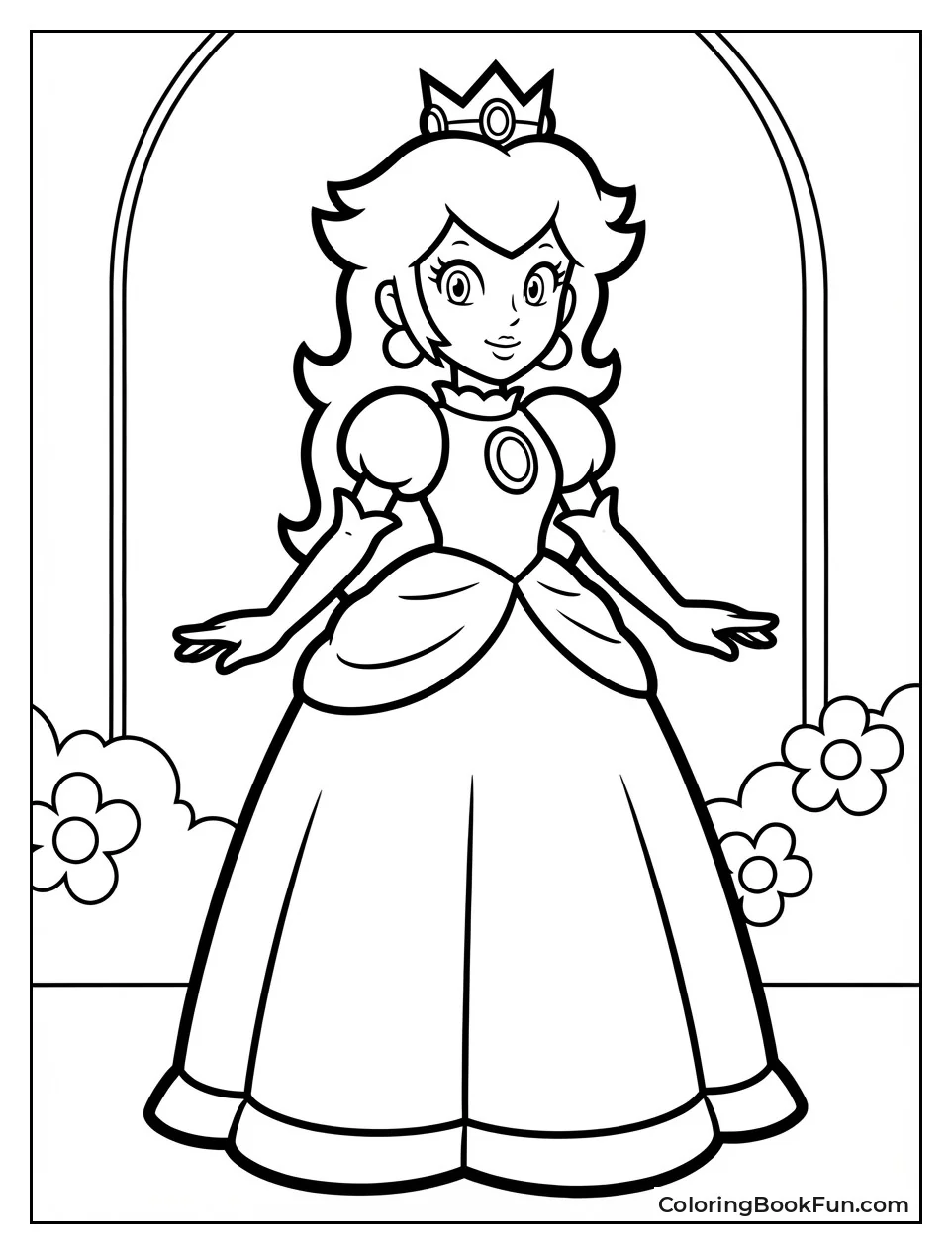 Classic Peach Portrait Smiles