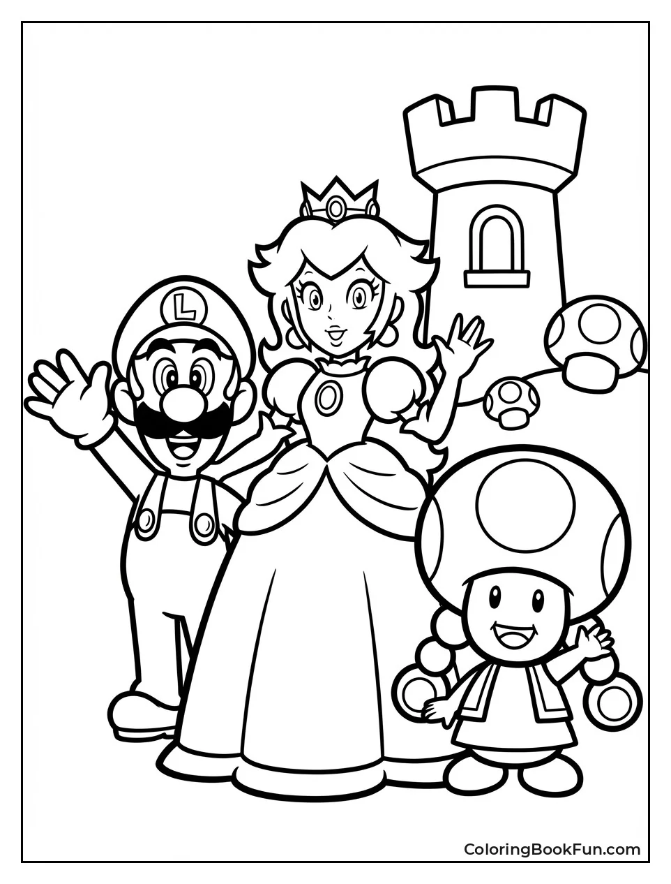 Peach Waves with Friends