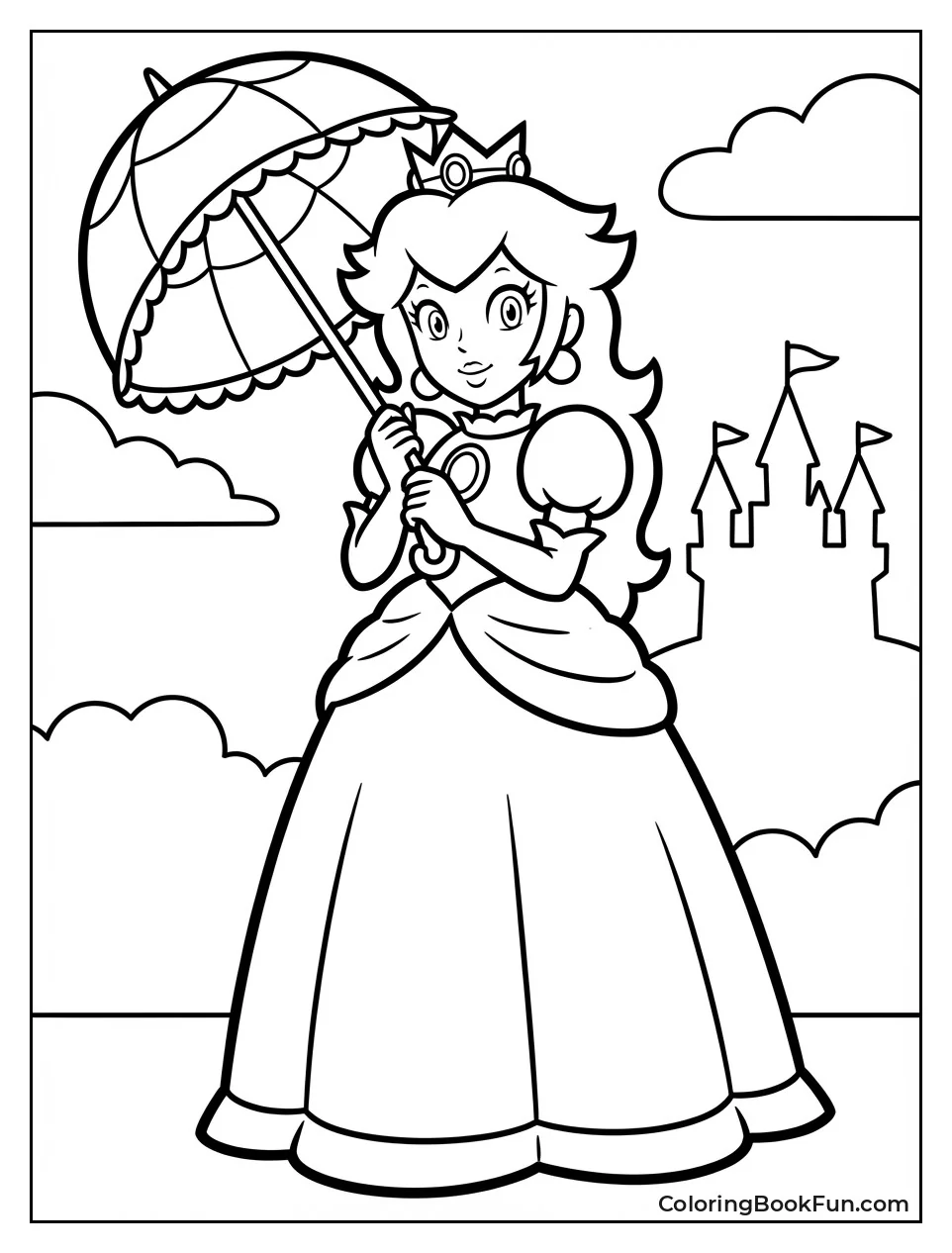 Classic Super Mario Peach