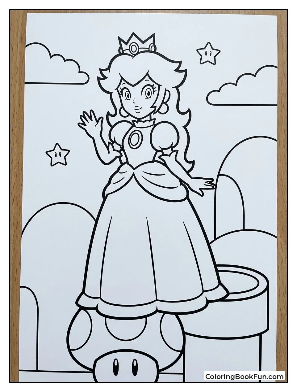 Peach in Mario Adventure