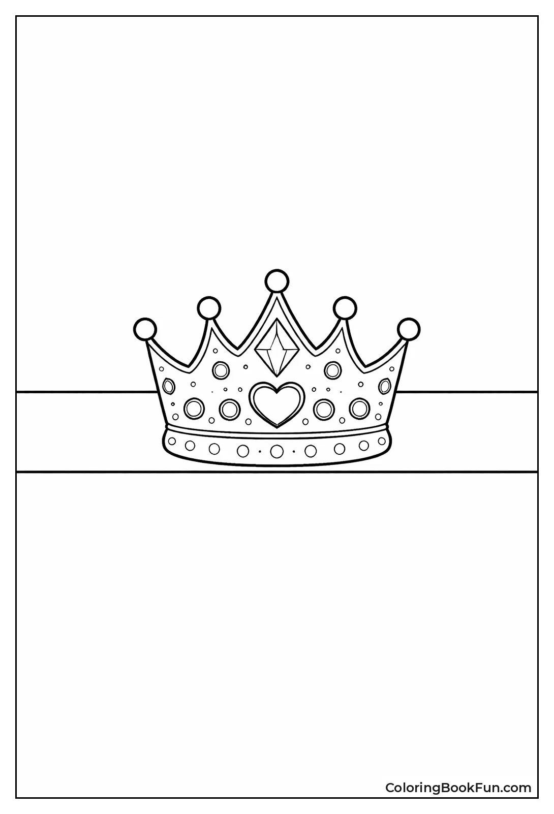 Headband Strip Crown Template