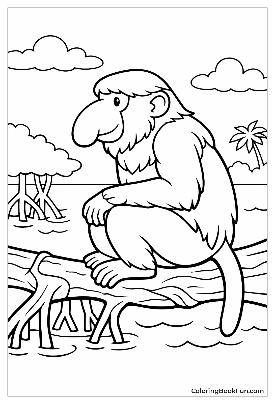 Proboscis Monkey Long Nose