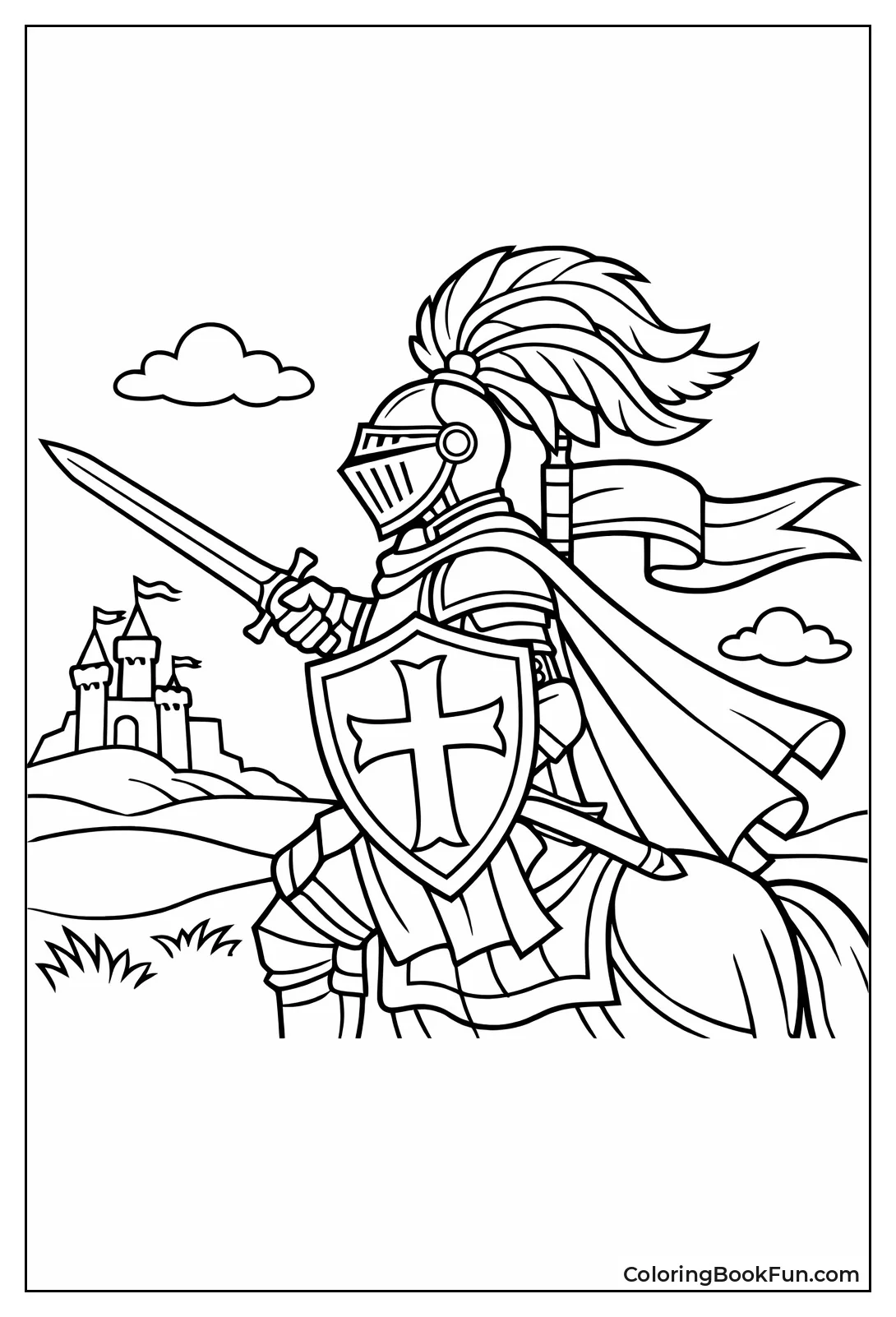 Plumed Knight Side View