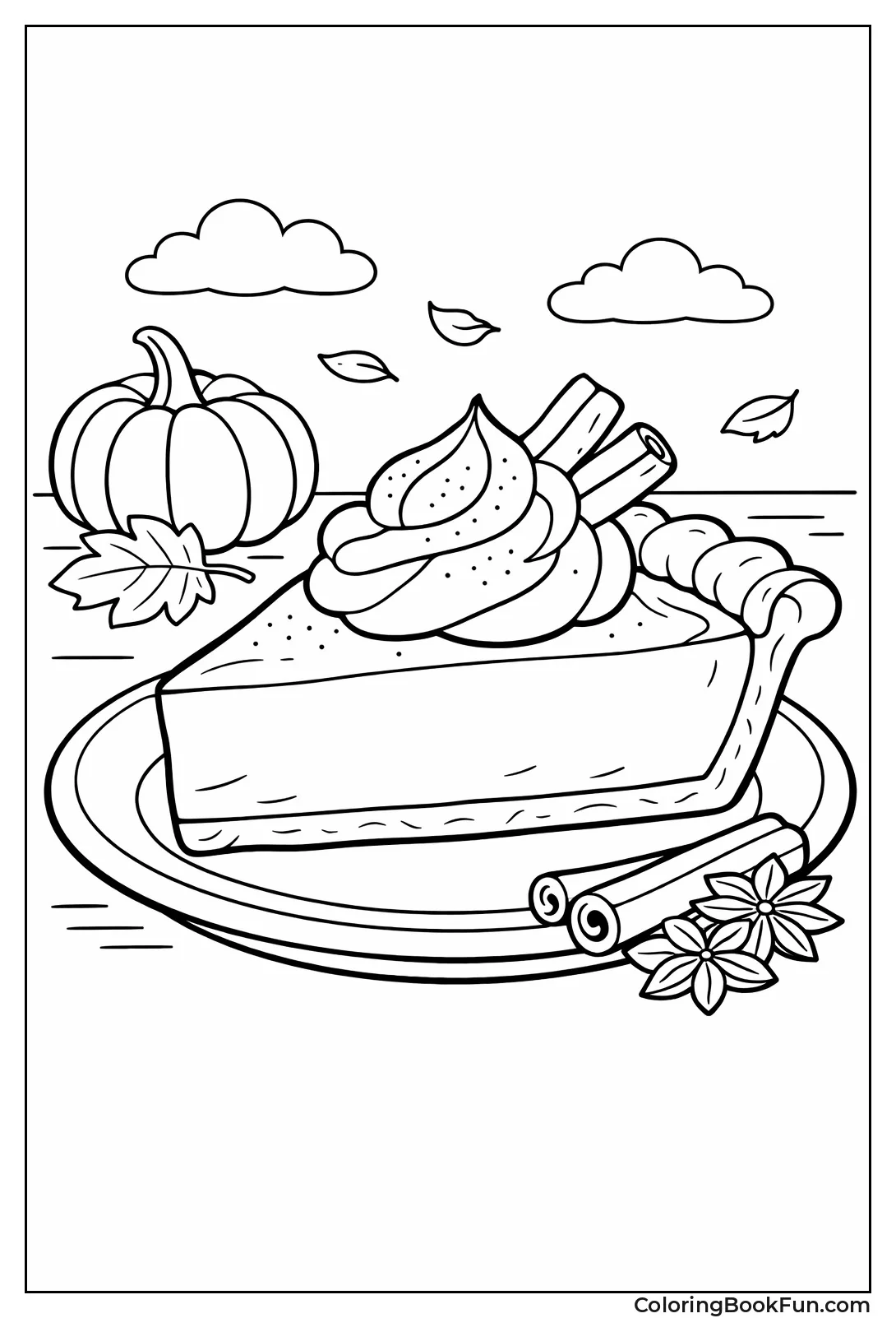 Slice of Pumpkin Pie