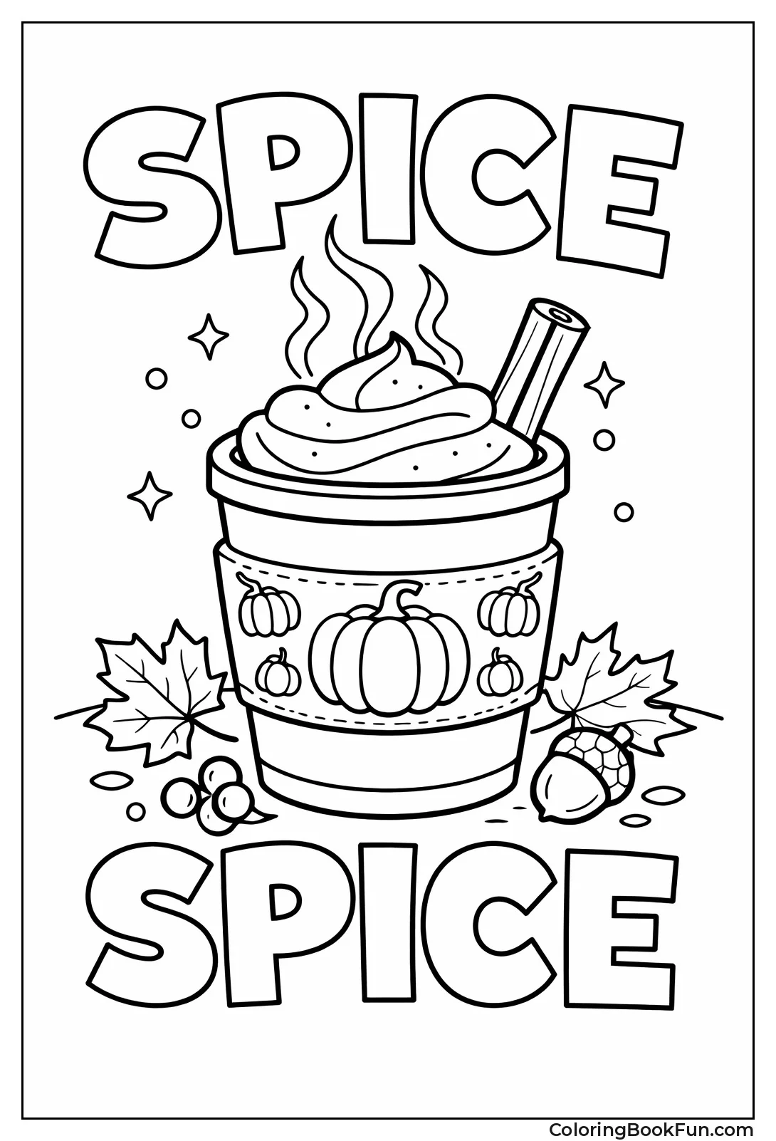 Pumpkin Spice Latte Cup