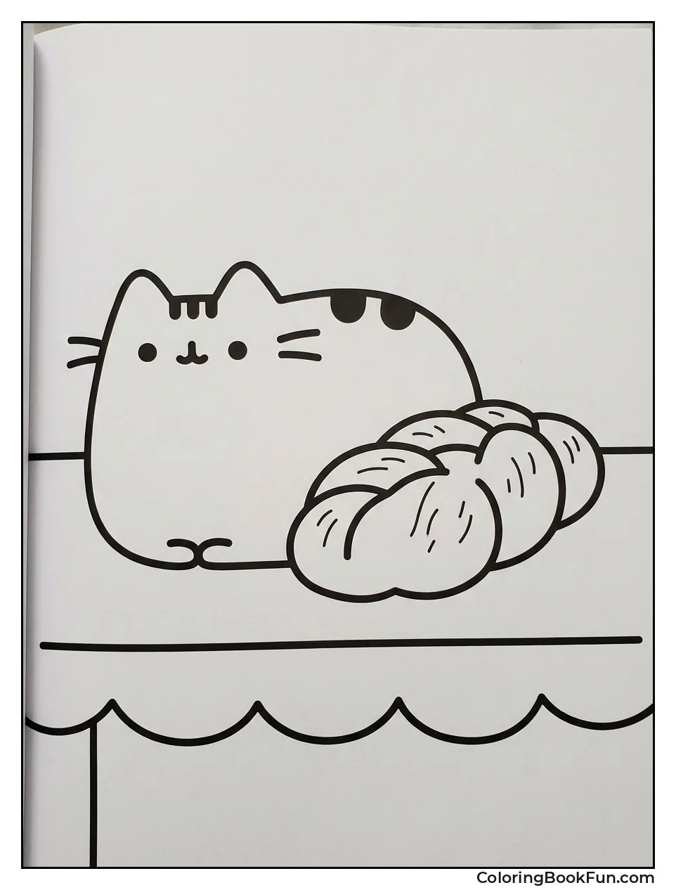 Pusheen Loafing by Bread
