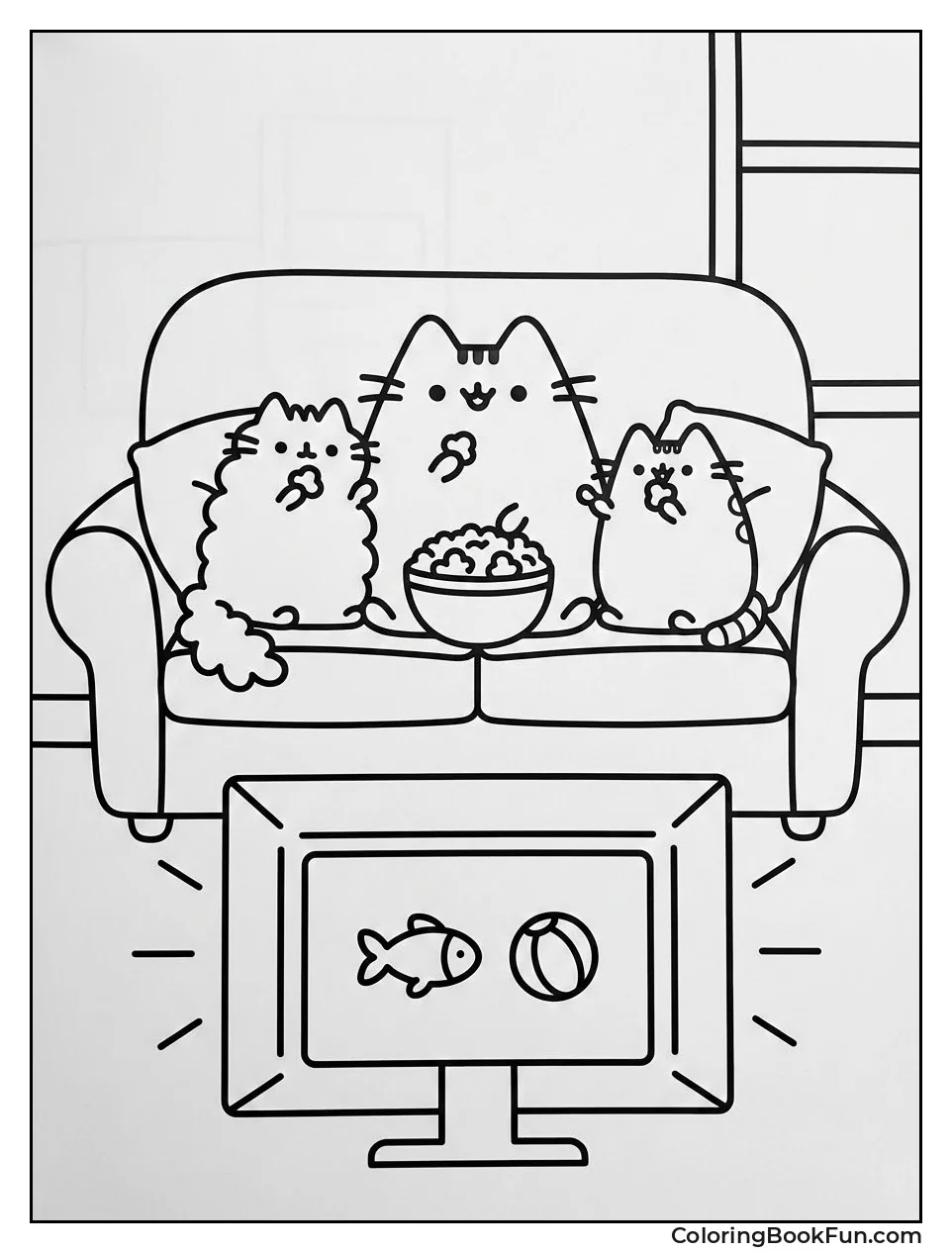 Siblings Sharing Popcorn