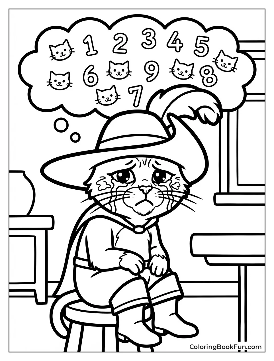 Puss Cries with Runny Makeup