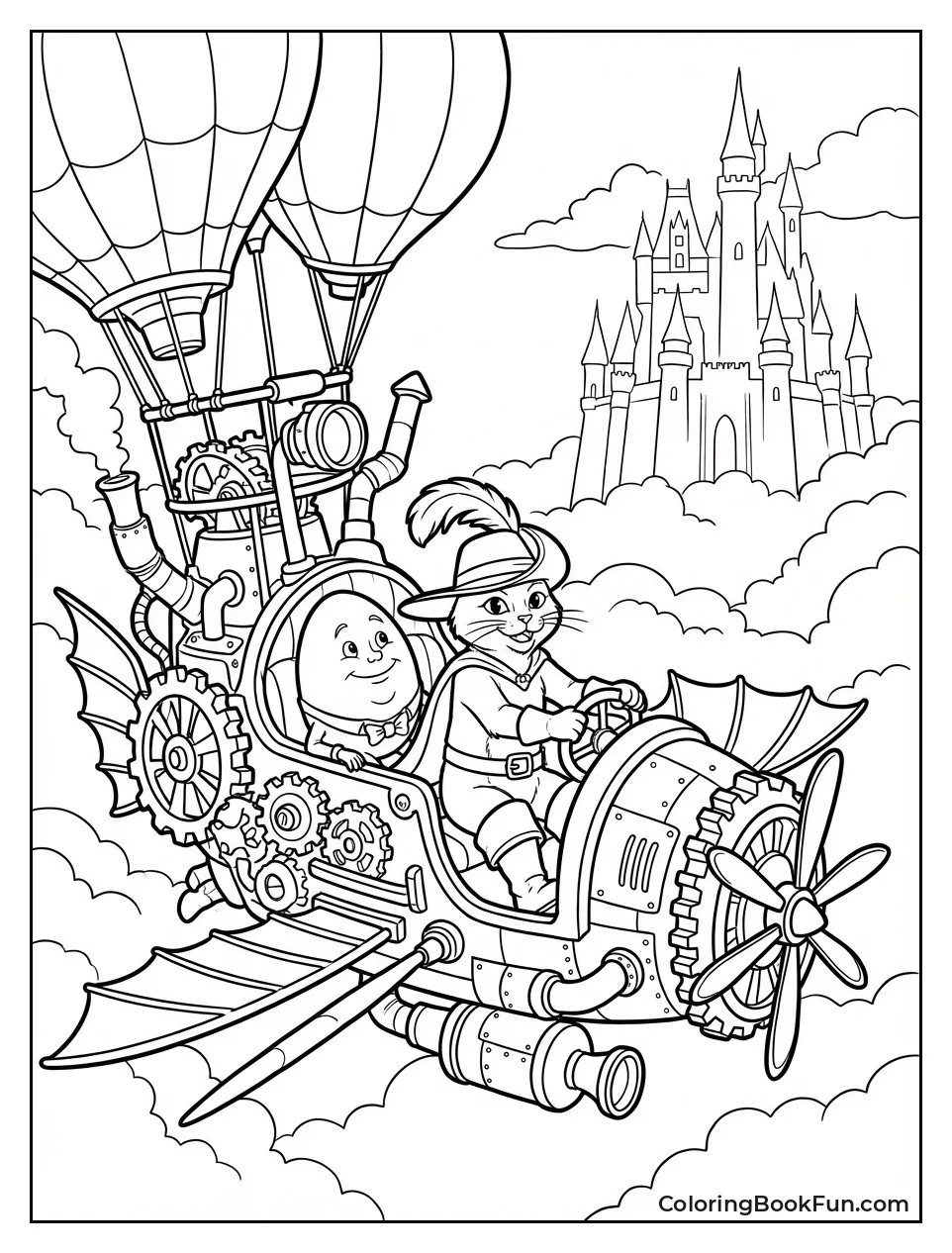 Humpty Flying Machine Adventure