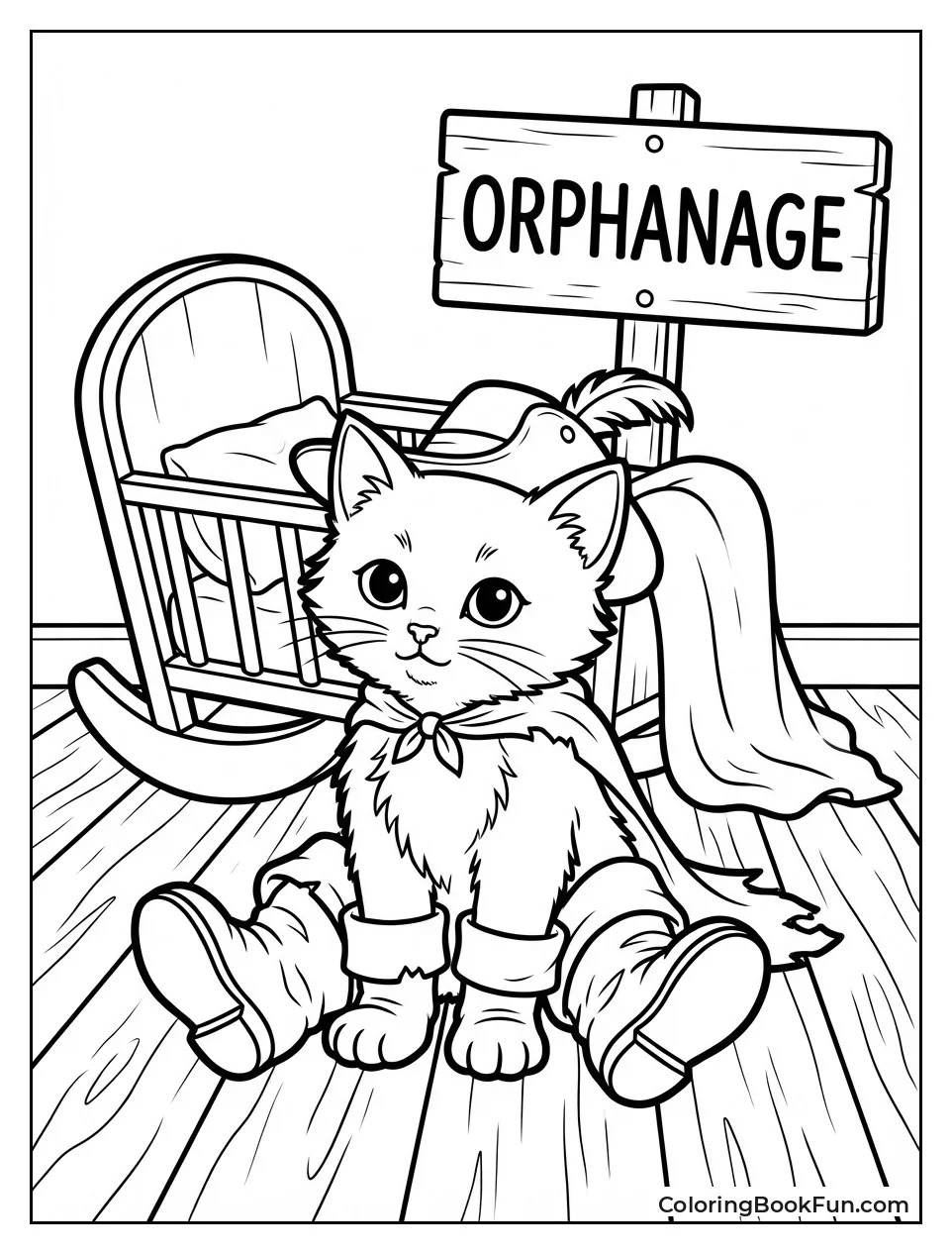 Baby Puss Wears First Boots