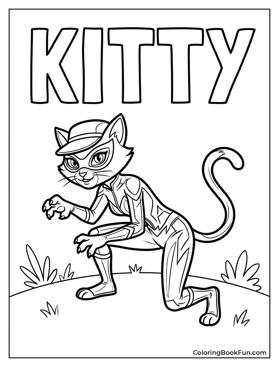 Sneaky Kitty Softpaws Extends Paws