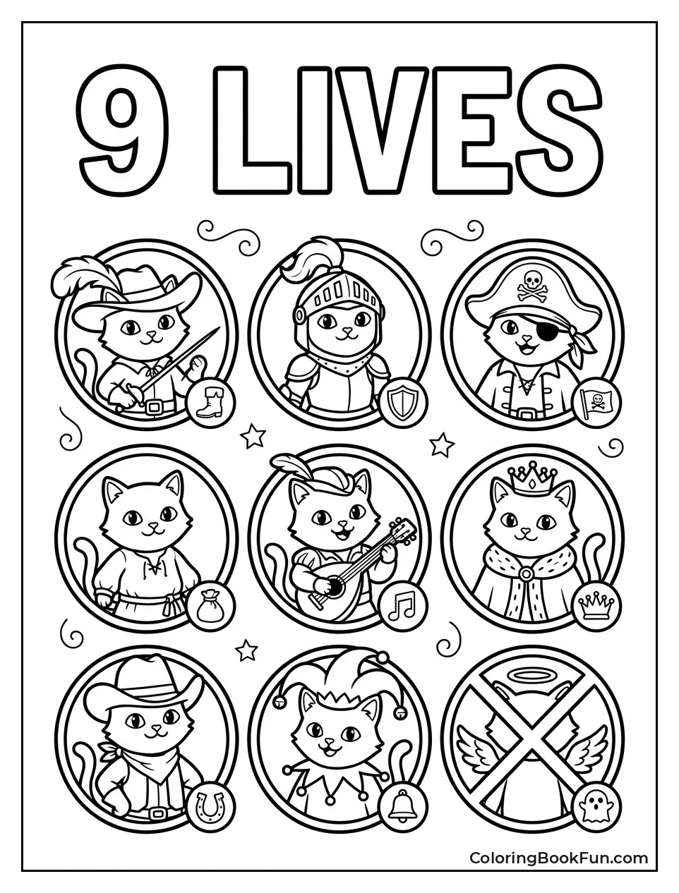 Puss Counts Nine Past Lives