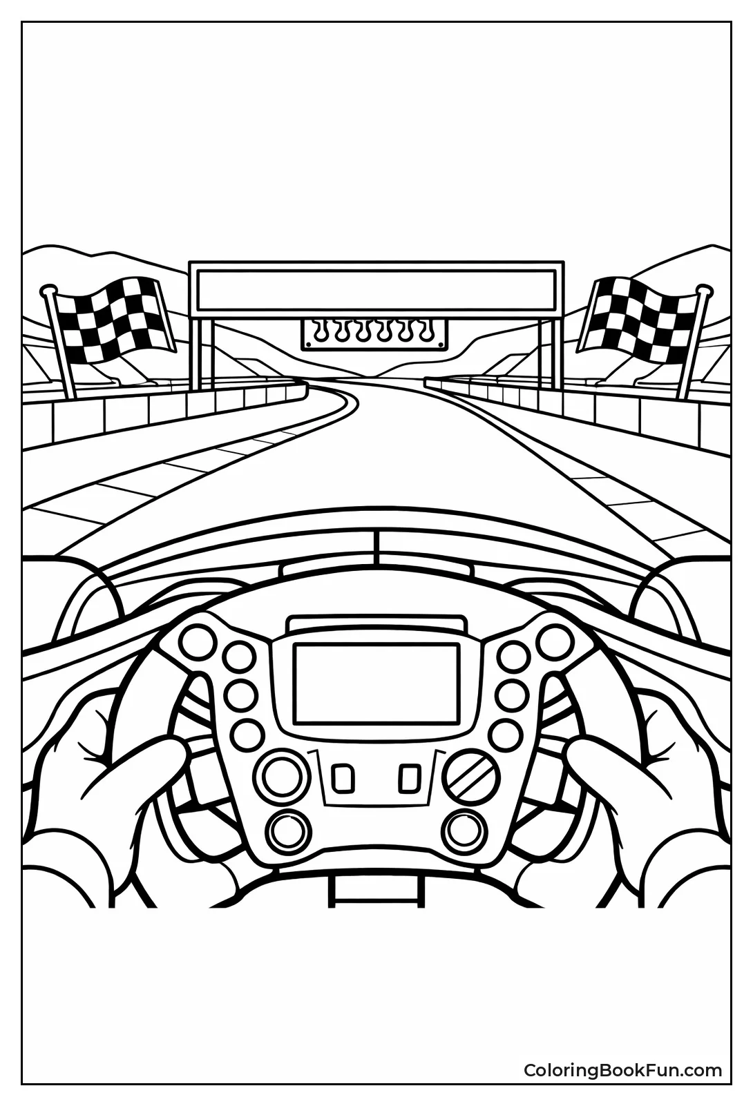 First Person Cockpit View