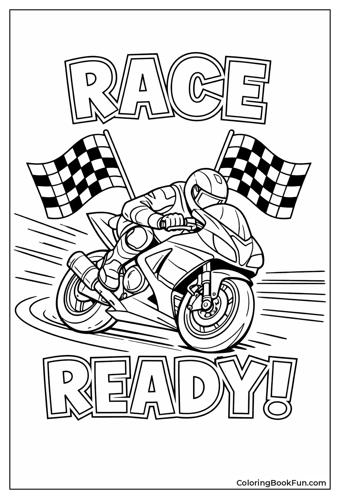 Racing Bike Speed Pose