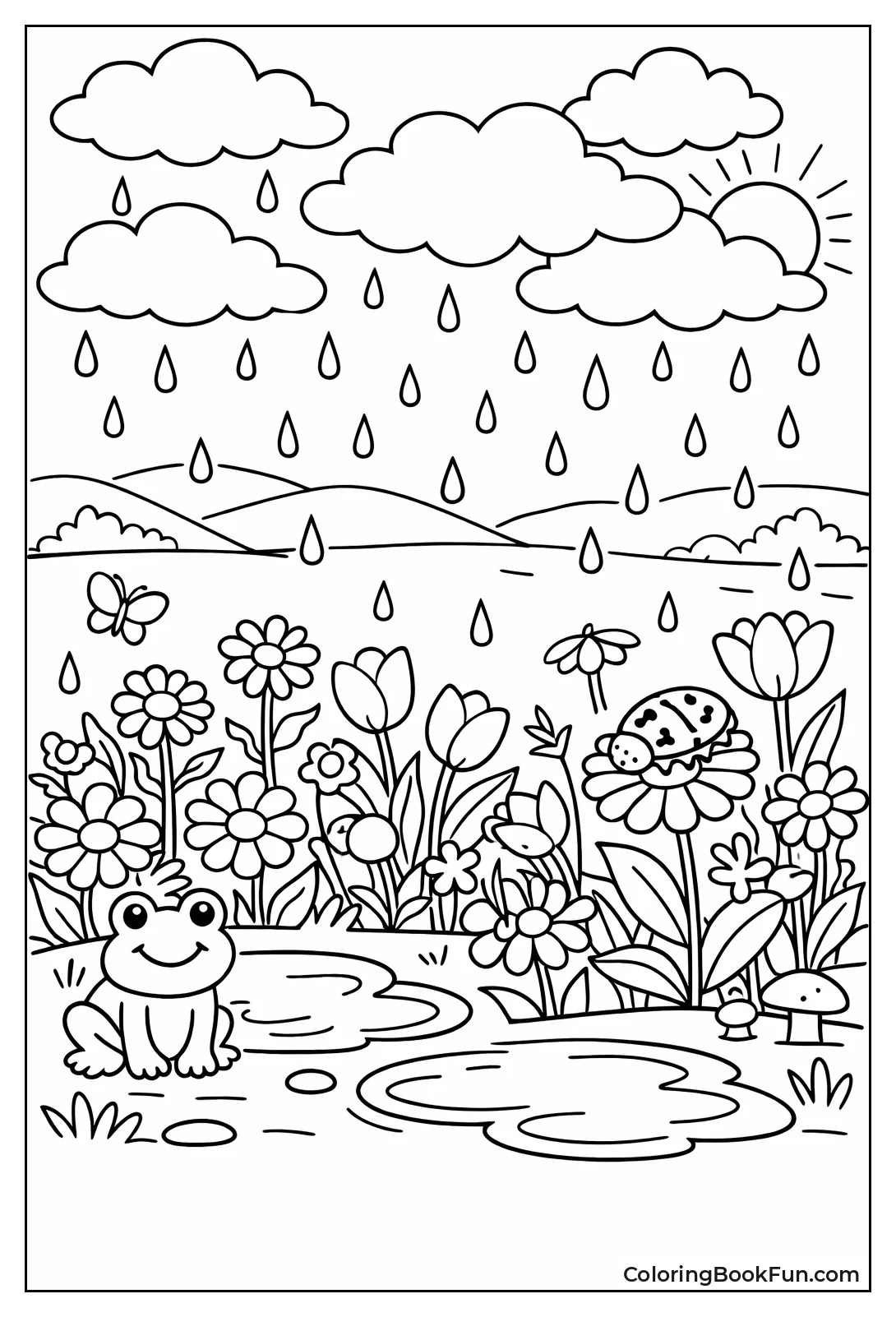 Spring Meadow Gets Shower