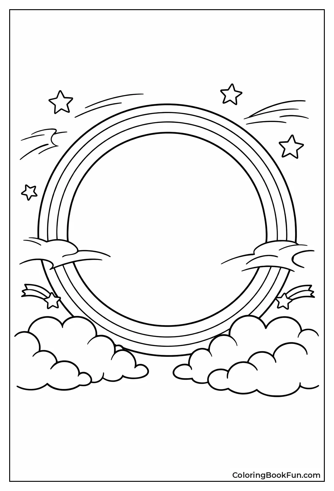 Ice Halo Circles Sun