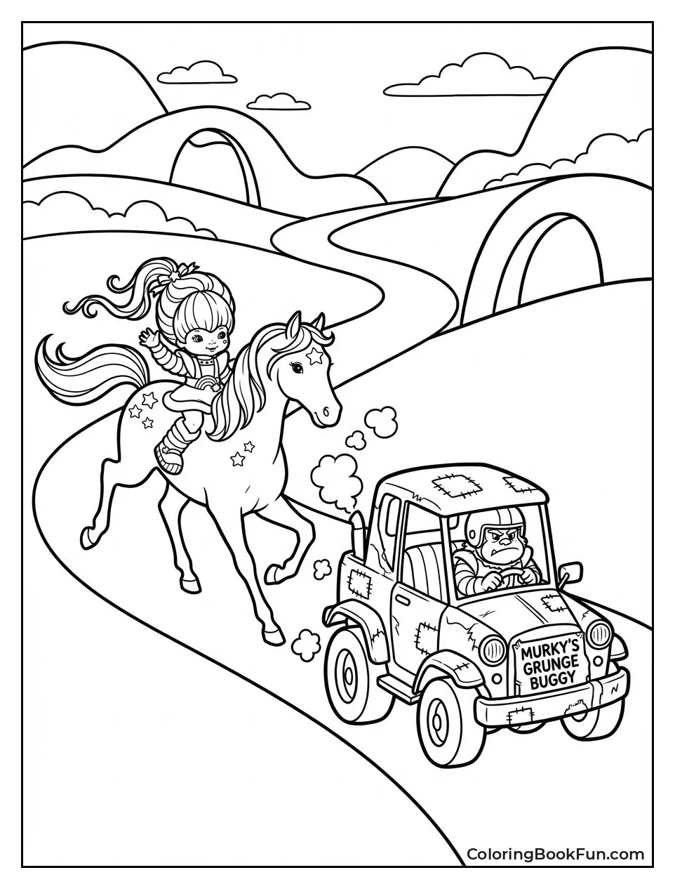 Chasing Murky's Grunge Buggy