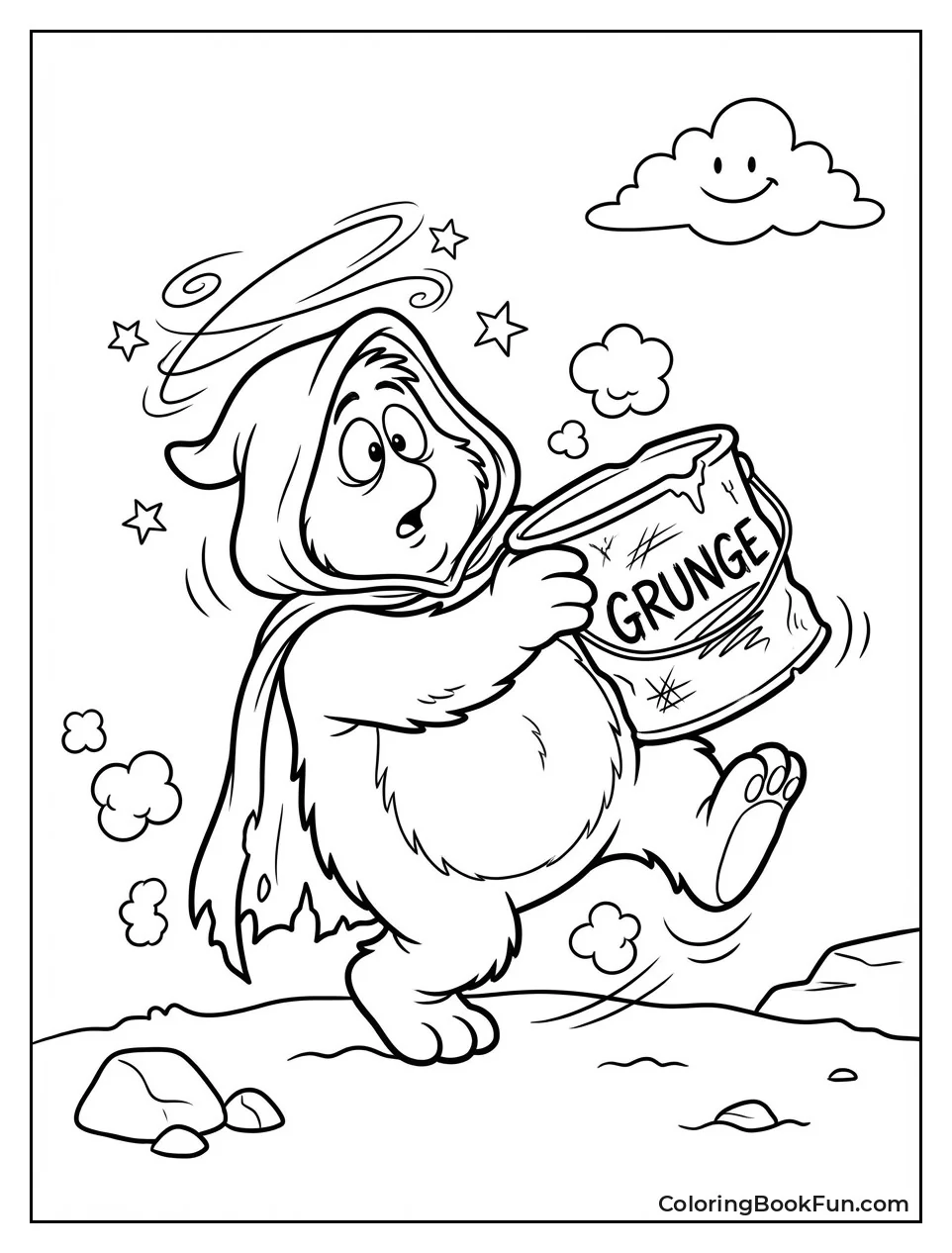 Lurky Stumbling with Grunge Bucket