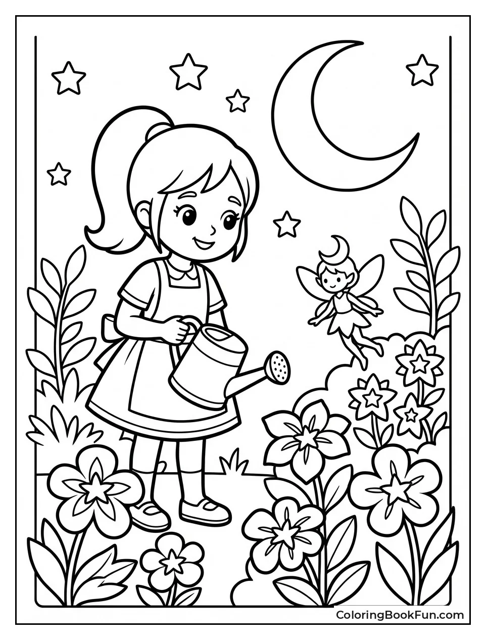 Moonglow Tending Night Garden