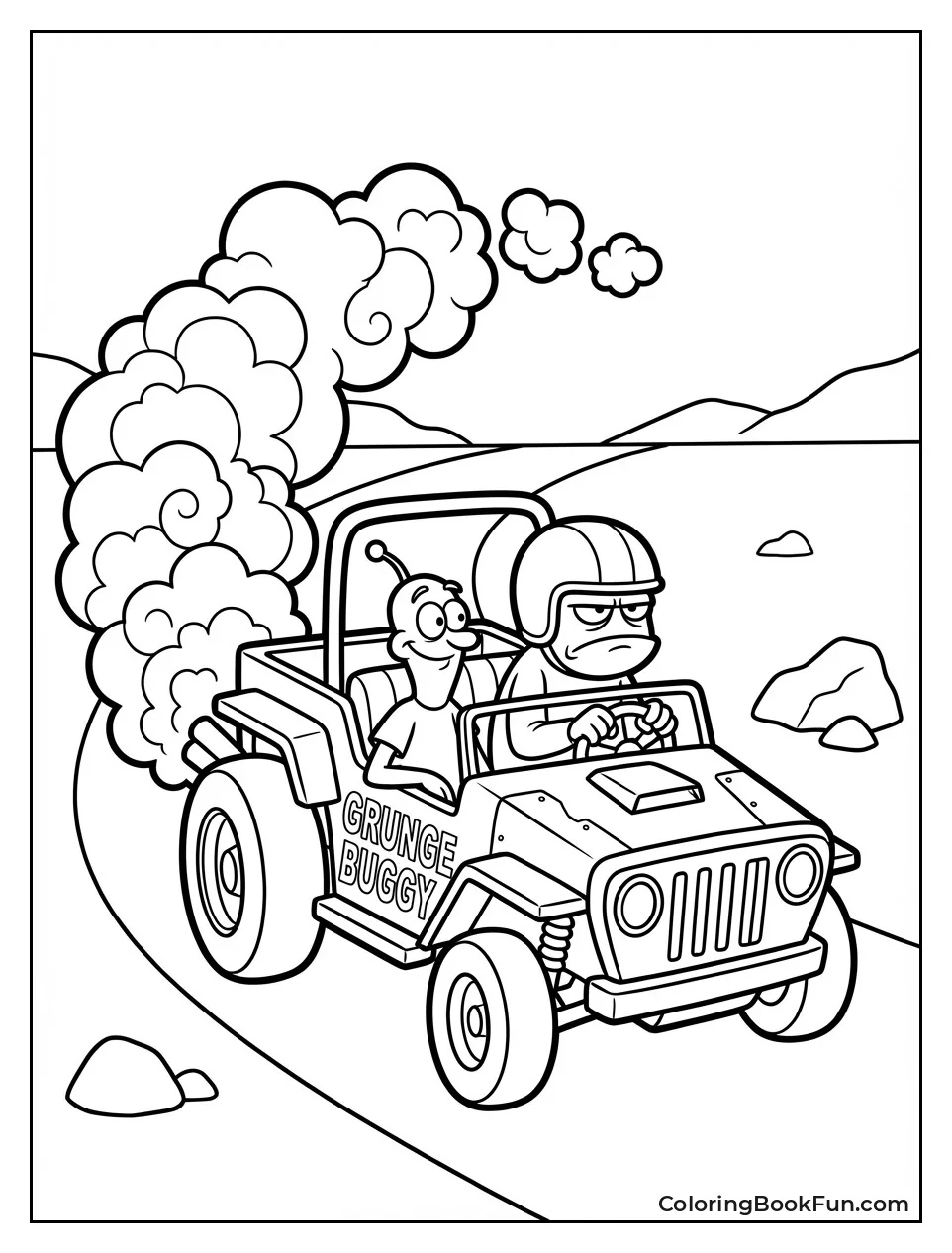 Murky Driving Grunge Buggy