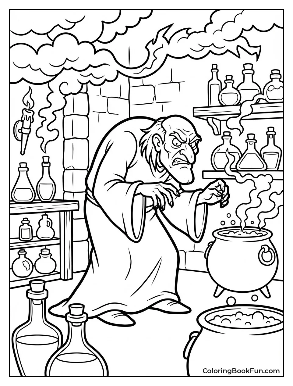 Murky Scheming in Gloomy Castle