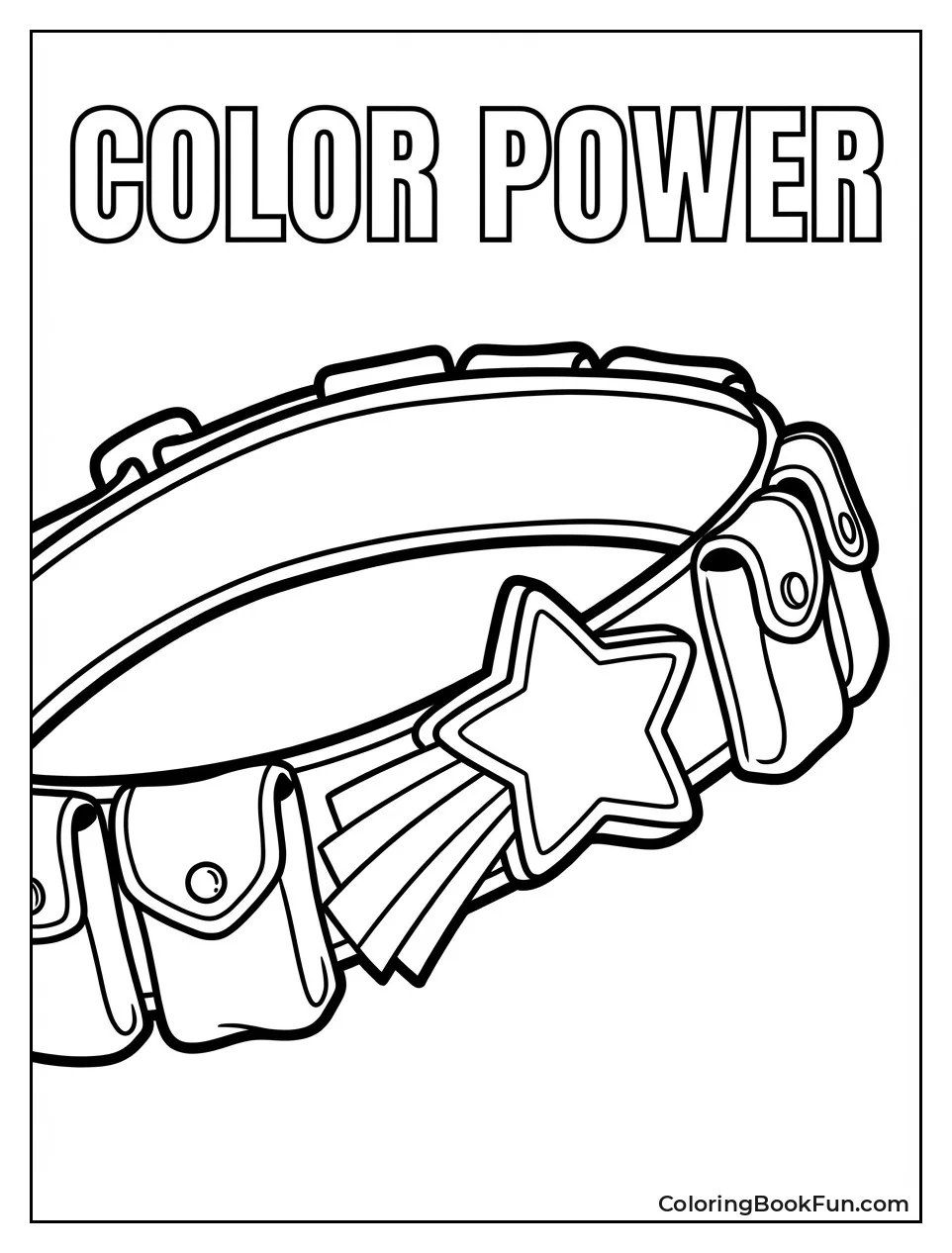Rainbow Brite's Magical Color Belt