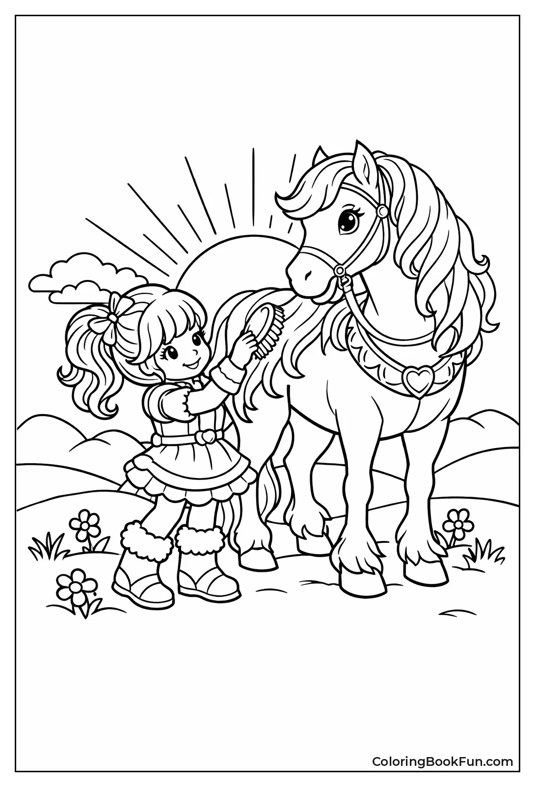 Tickled Pink Brushing Sunriser