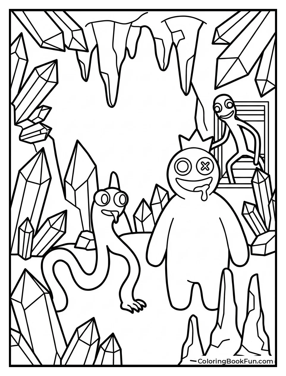 Glowing Crystal Cavern Caves