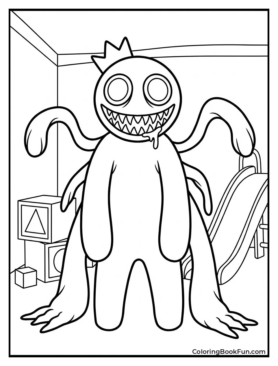 Mutated Blue Grows Extra Limbs