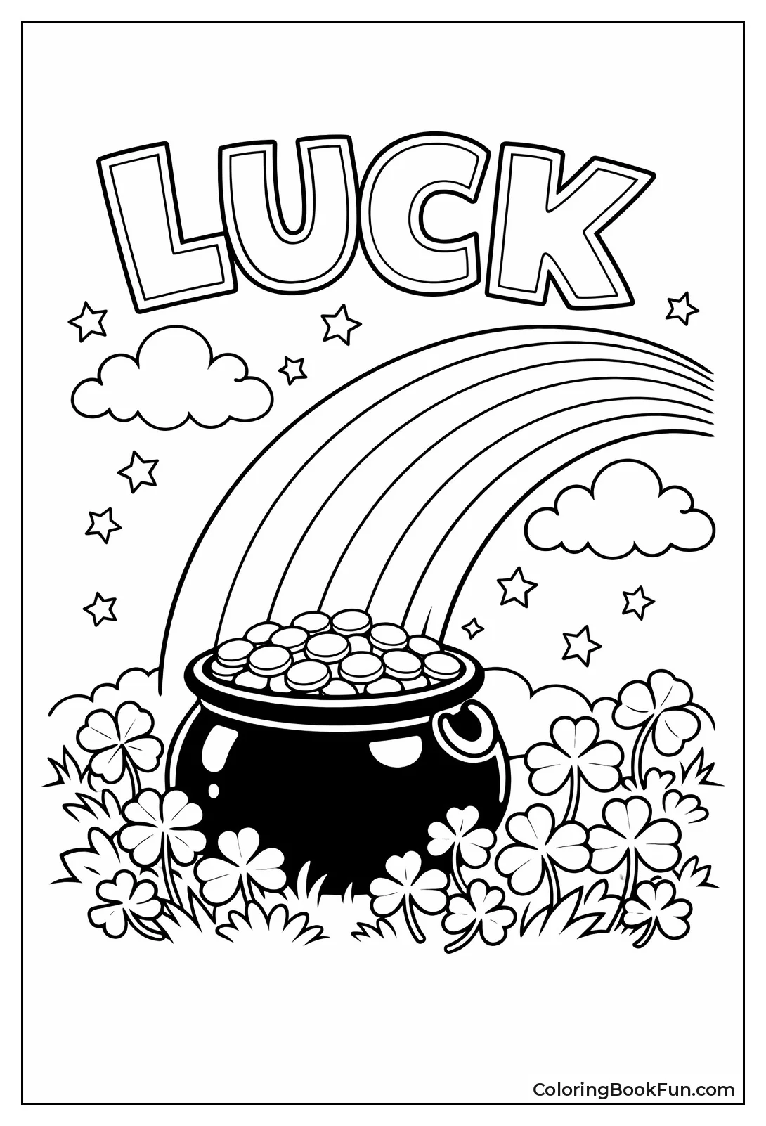 Pot of Gold at Rainbow