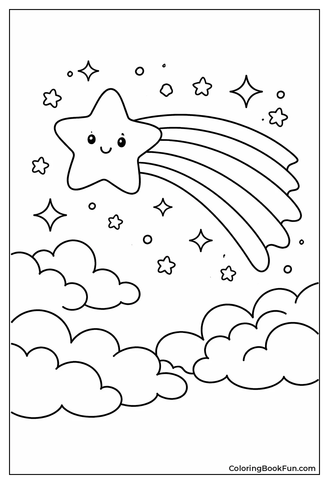 Rainbow Trail Falling Star