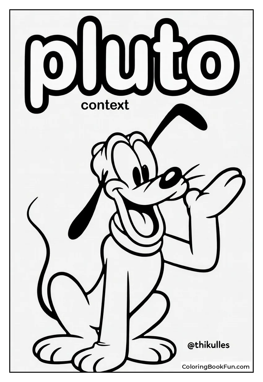Raising Paw Pluto