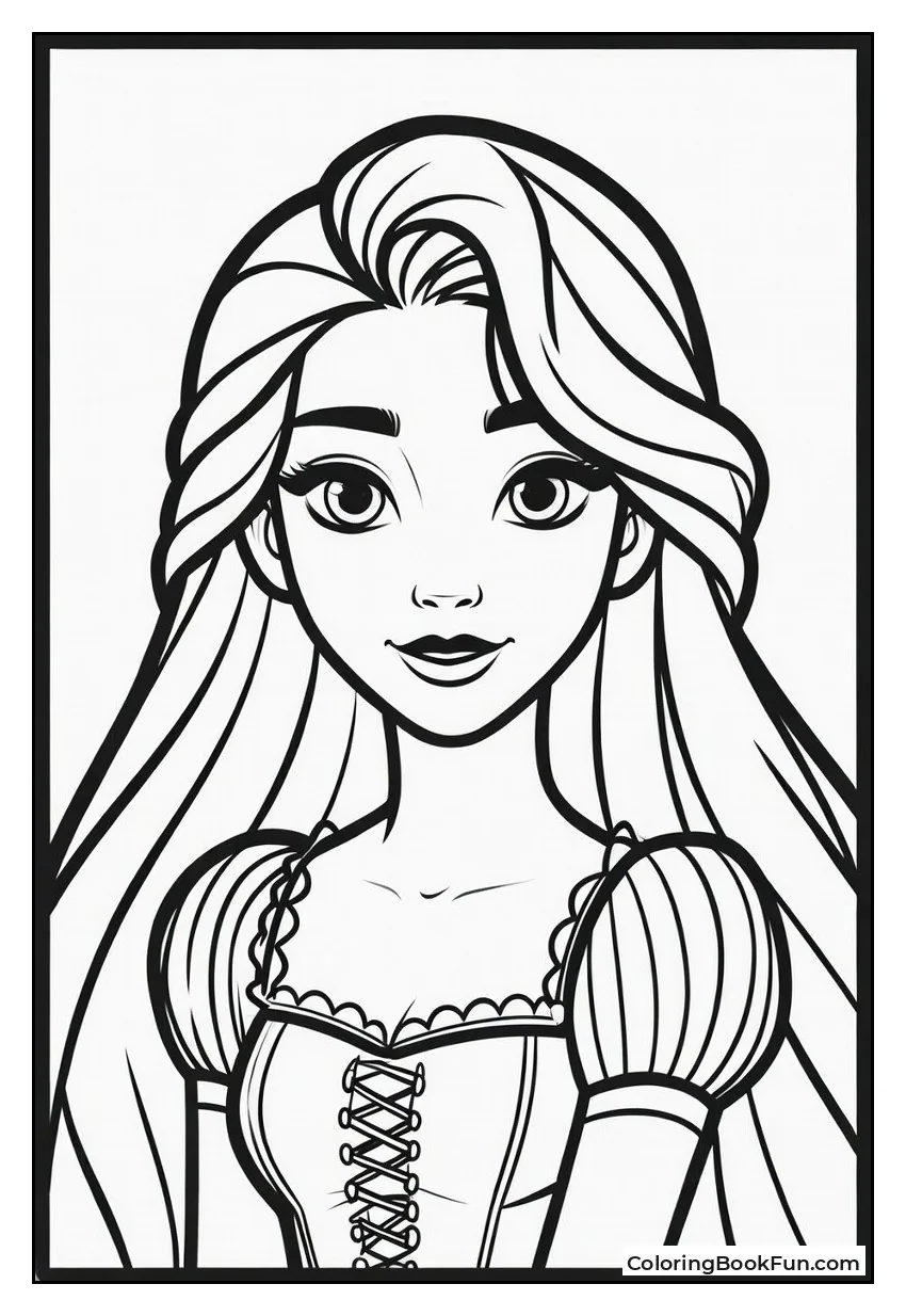 Rapunzel's Hair Glows Golden