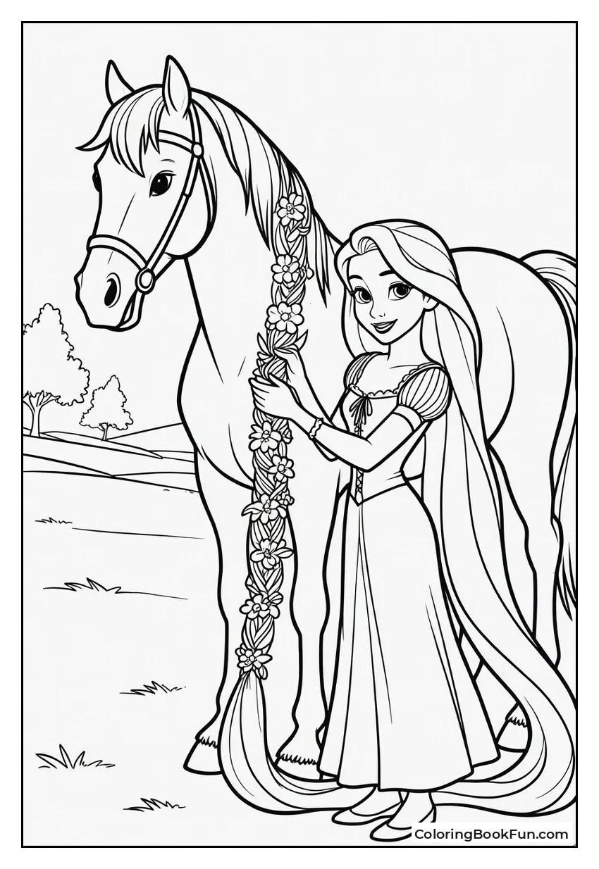Rapunzel Braids Maximus Mane