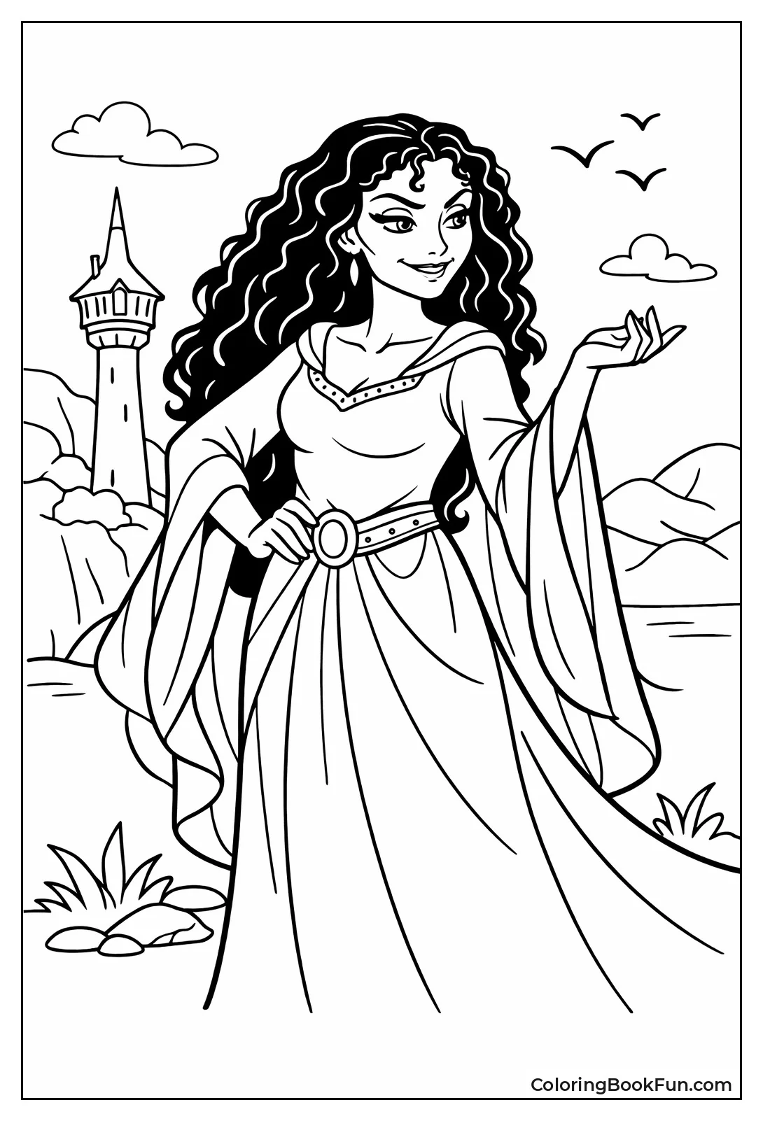 Sly Mother Gothel Portrait