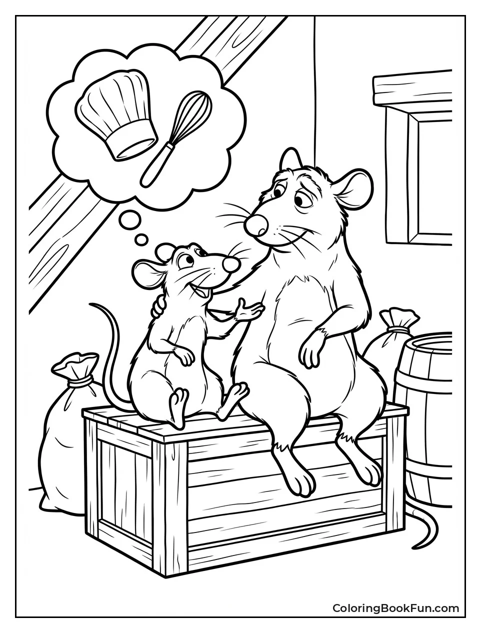 Remy Talks Dreams with Dad